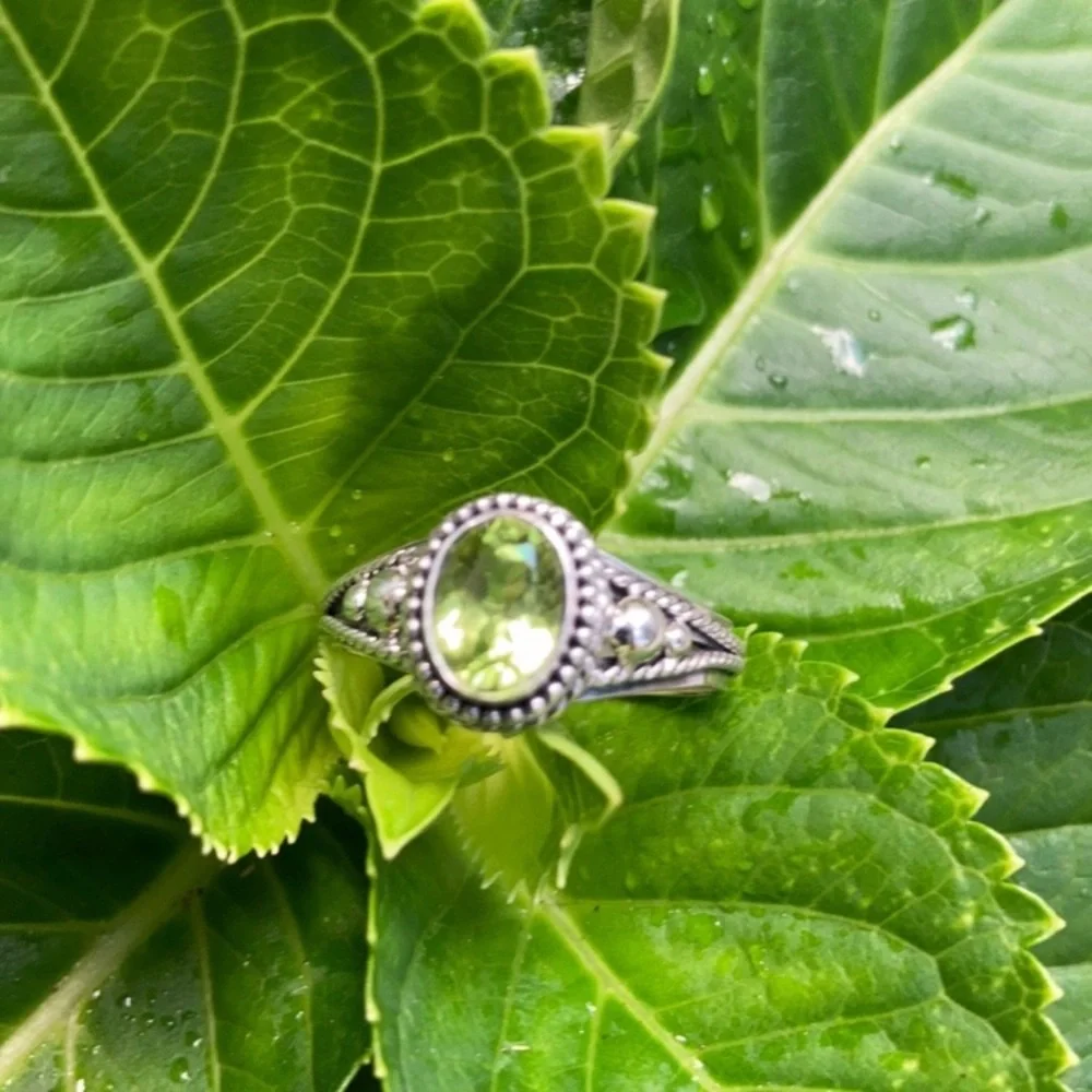 Genuine Peridot SZ 6